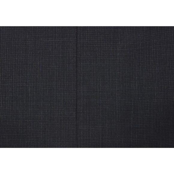 Calvin Klein Skinny-Fit Stretch Wool Suit Jacket Black Brown Mini Check 40L NWT - Picture 4 of 6